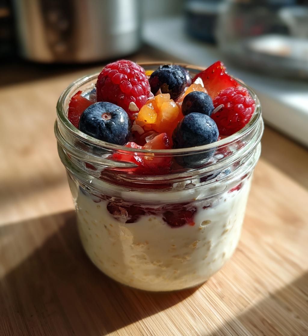 Overnight Oats mit Joghurt