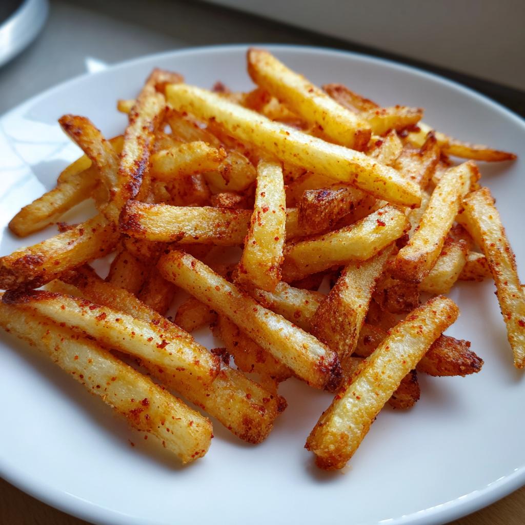 Pommes frites aus der Heißluftfritteuse