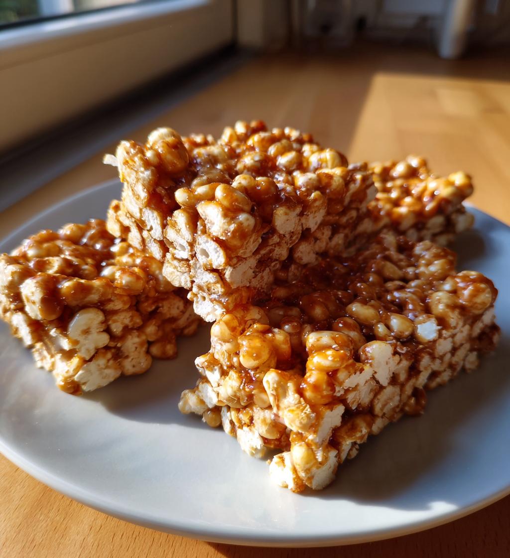 Popcorn-Reis-Knusperriegel