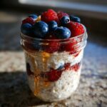 Proteinreiche Overnight Oats