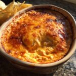 Proteinreicher Buffalo-Hähnchen-Dip