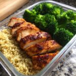 Proteinreiches Meal Prep für die Woche