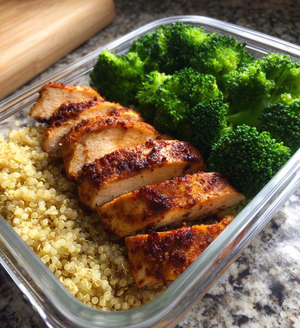 Proteinreiches Meal Prep für die Woche