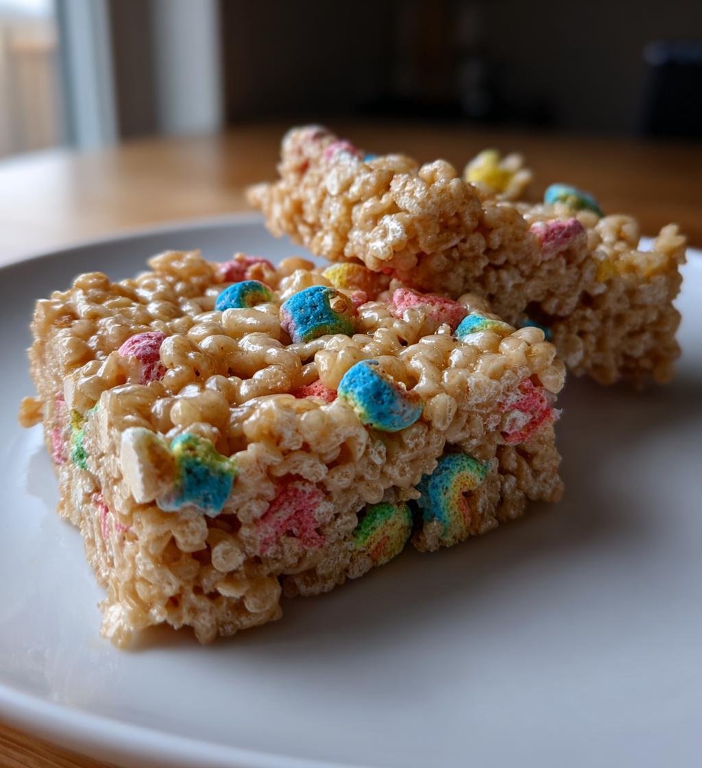Reis-Knusperriegel mit Lucky-Charms