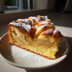 Saftiger schneller Apfelkuchen
