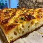 Sauerteig Rest Focaccia