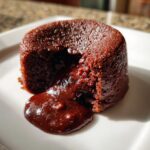 Schokoladen Lava Kuchen zum Valentinstag