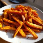 Süßkartoffeln aus der Heißluftfritteuse