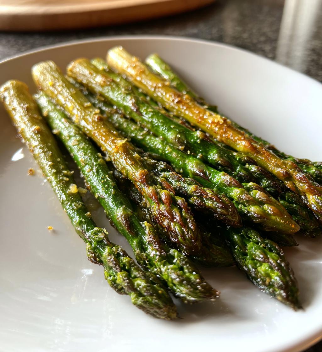 Spargel aus der Heißluftfritteuse