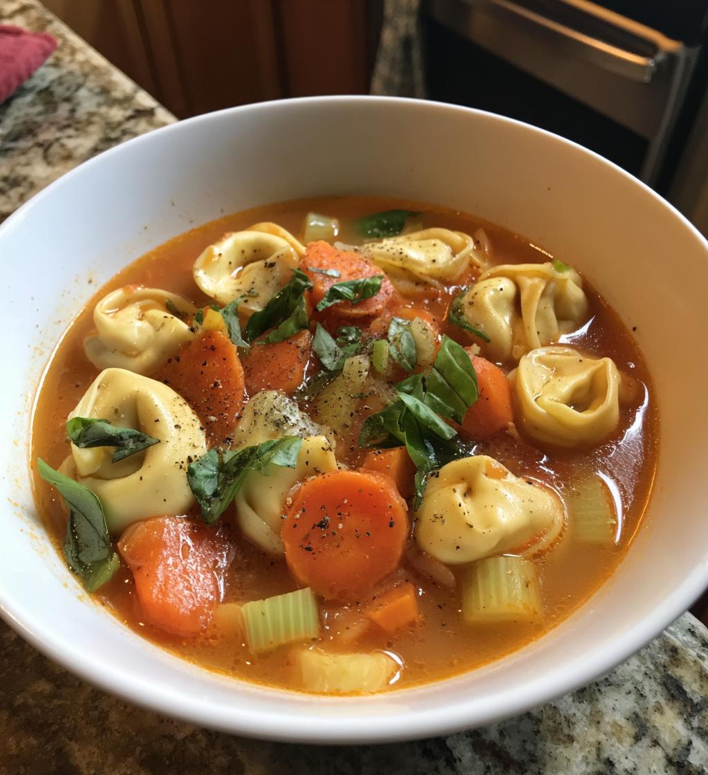 Tortellini-Suppe