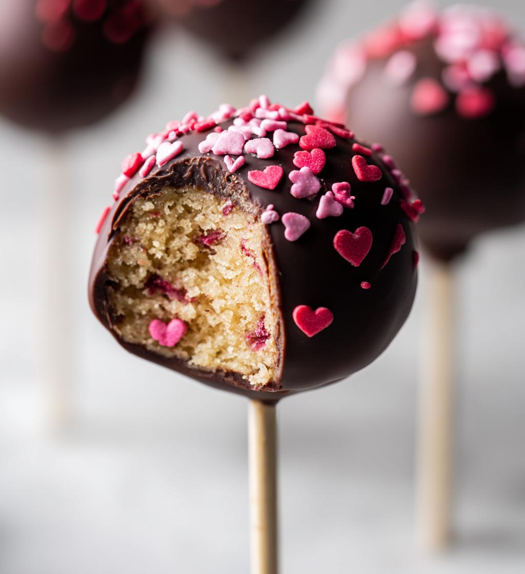 Valentinstags Cake Pops