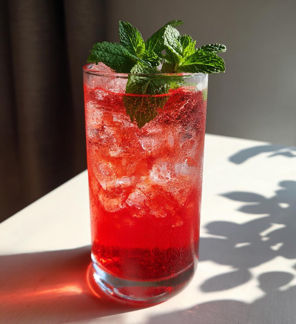 Valentinstags Mocktail