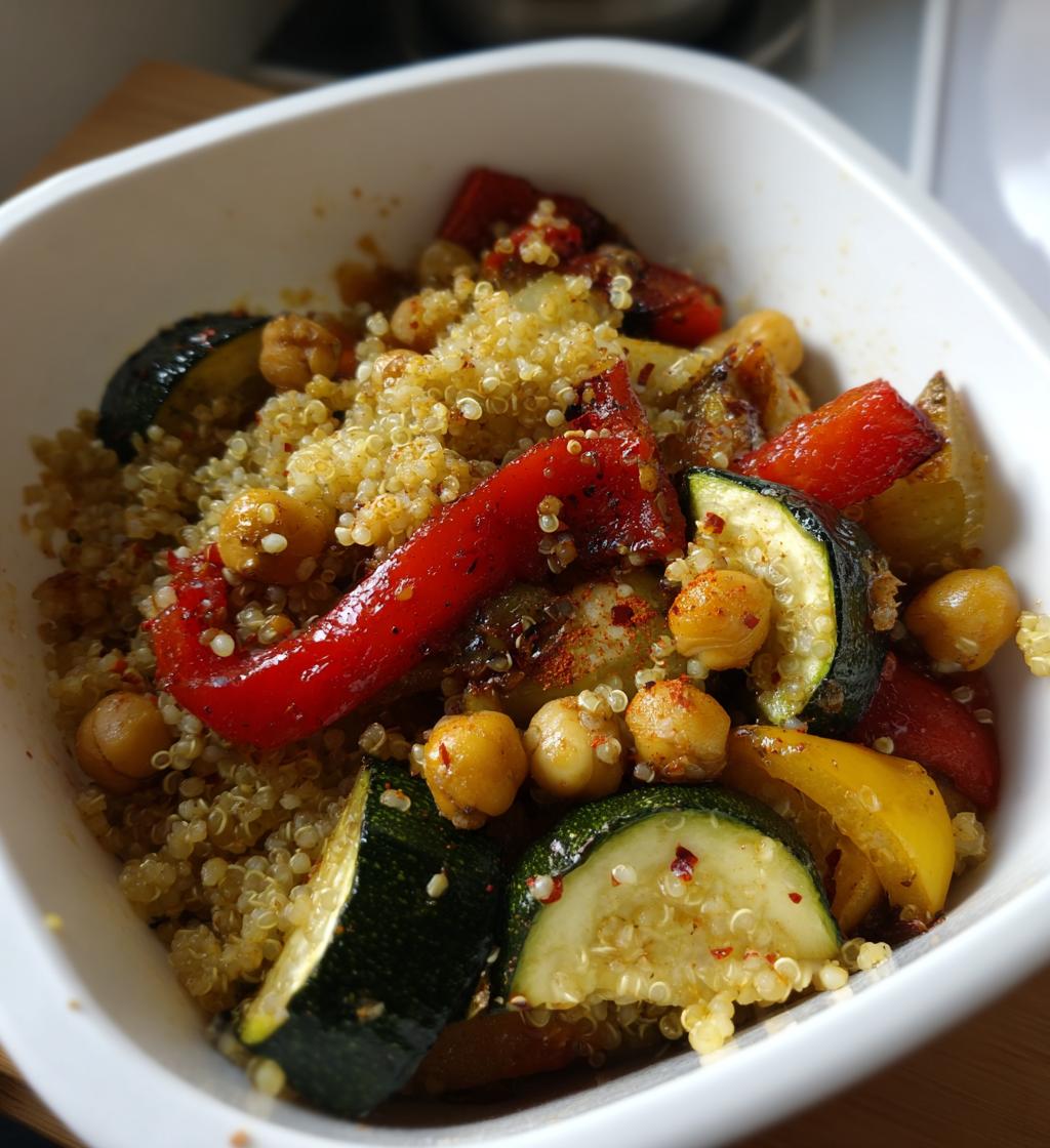 Vegetarisches Meal Prep
