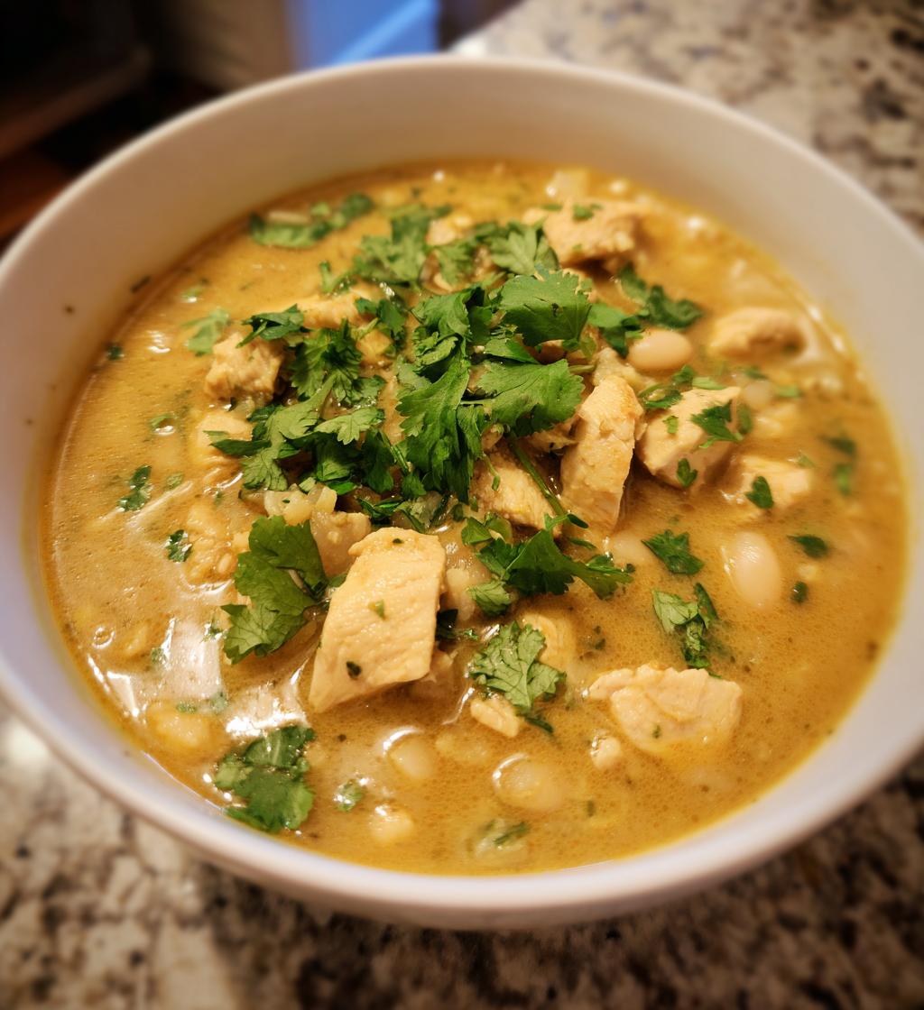 Weißes Hähnchen-Chili