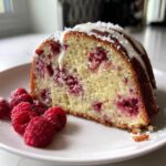 Weißschokoladen Himbeer Gugelhupf