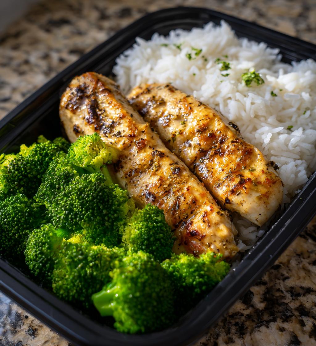Wochen Meal Prep