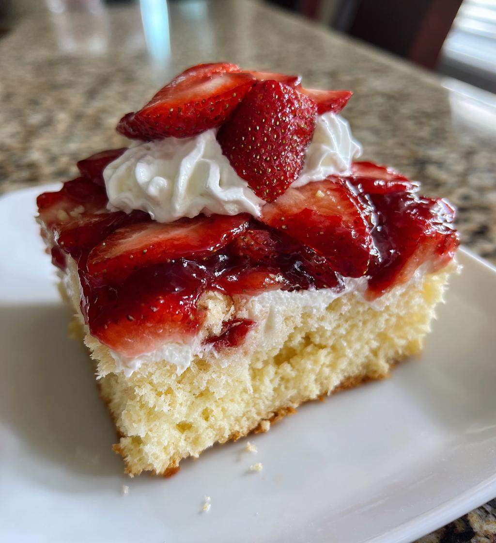 cherry jam strawberry shortcake
