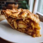 gedeckter apfelkuchen