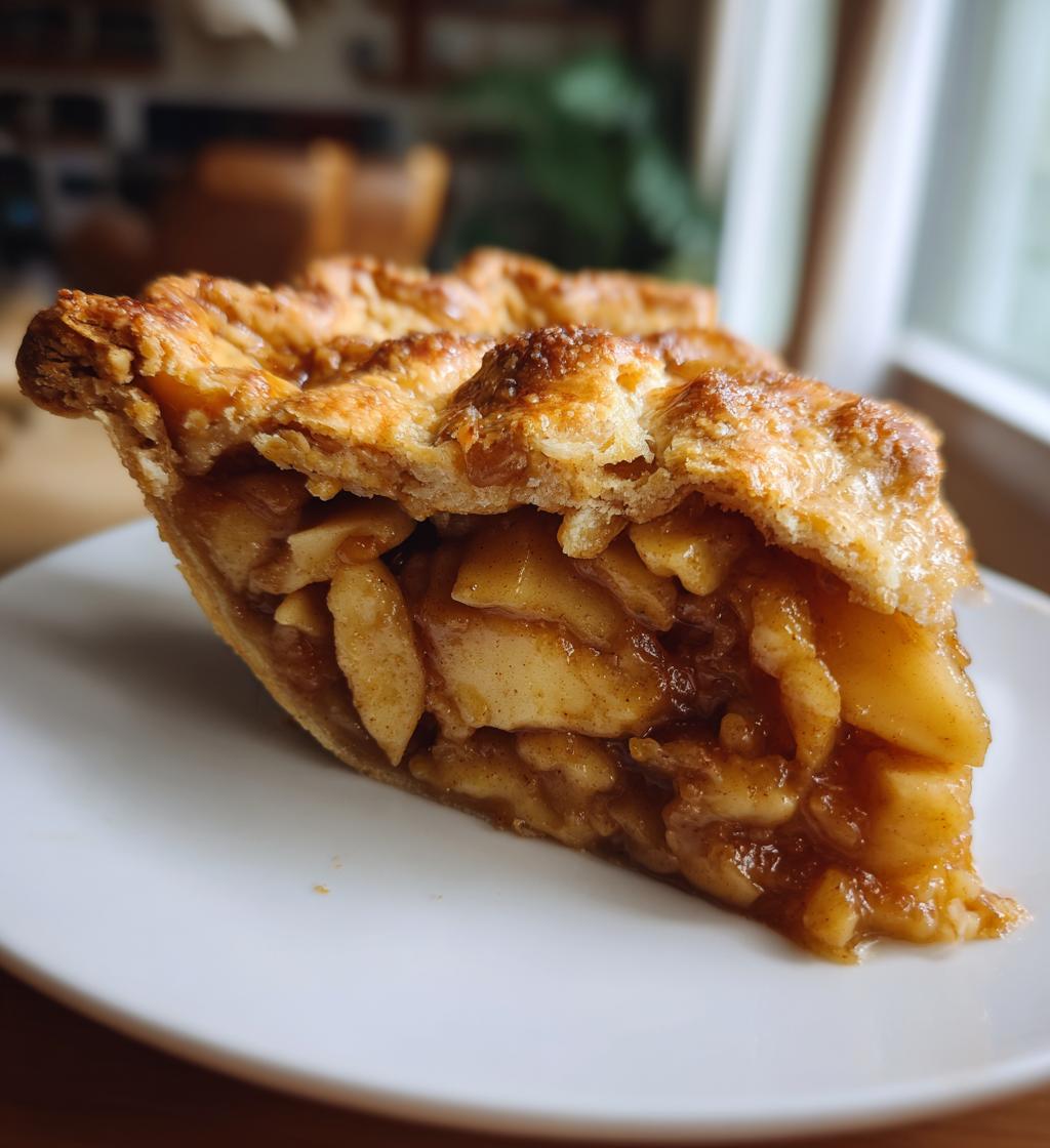 gedeckter apfelkuchen