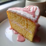 heart shaped cake