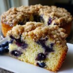Blaubeer-Kaffee-Streuselkuchen