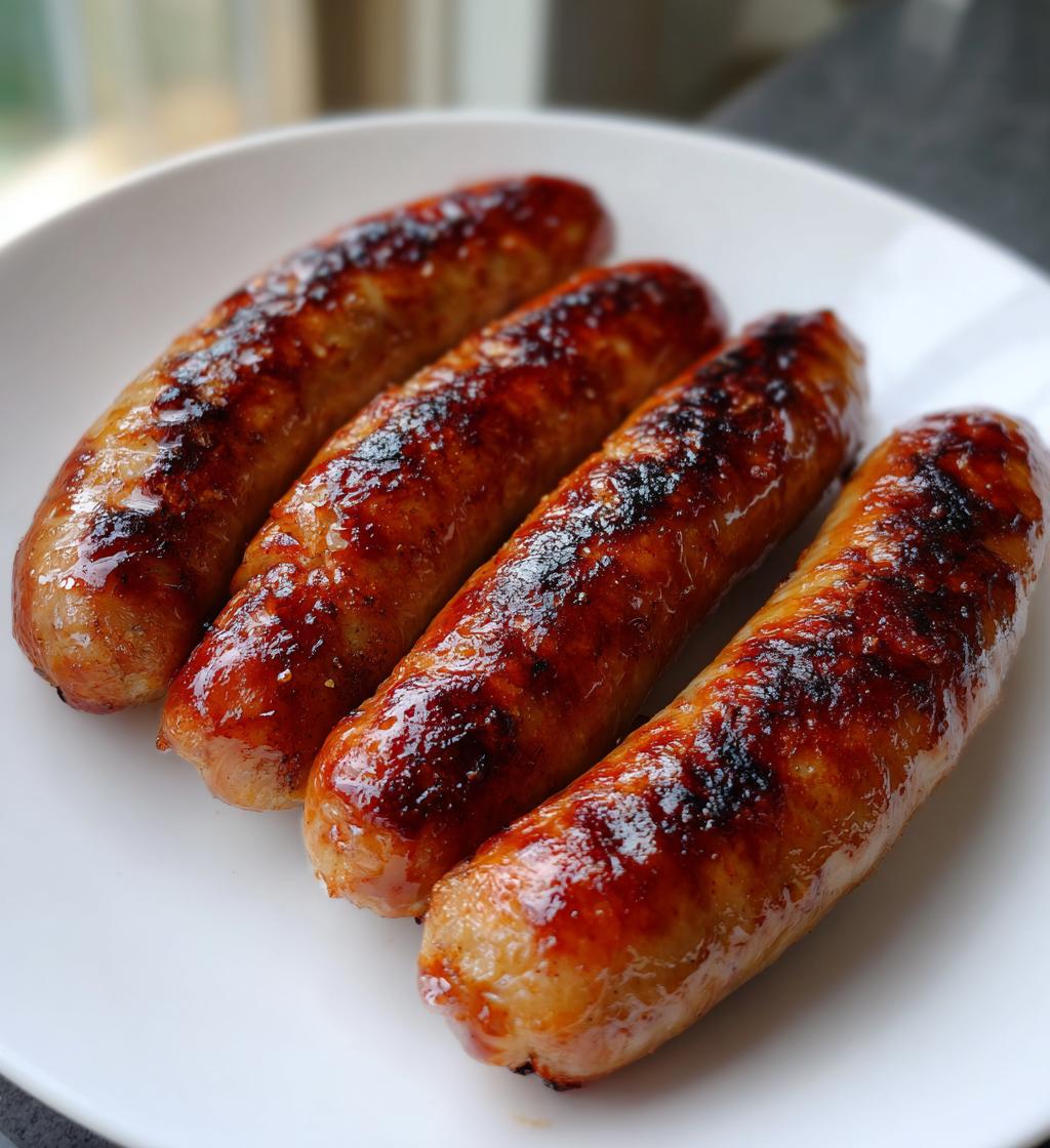 Bratwurst im Air Fryer