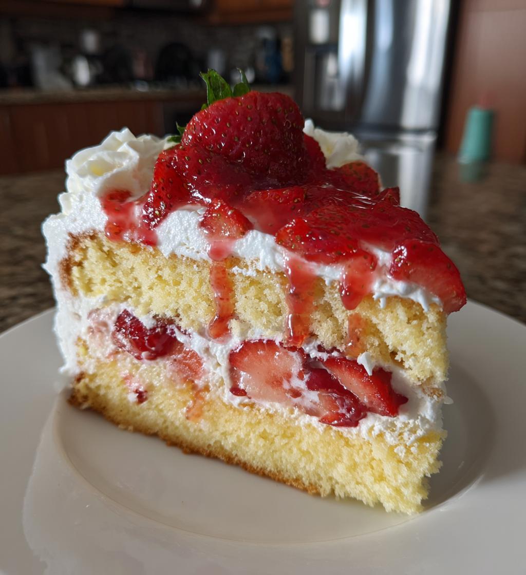 Erdbeer Sahnekuchen Rezept