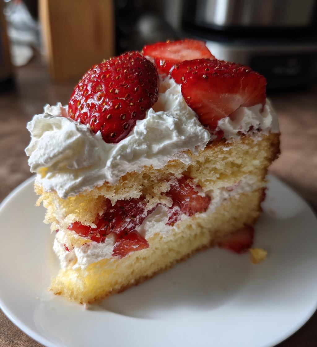 Erdbeer Sahnekuchen