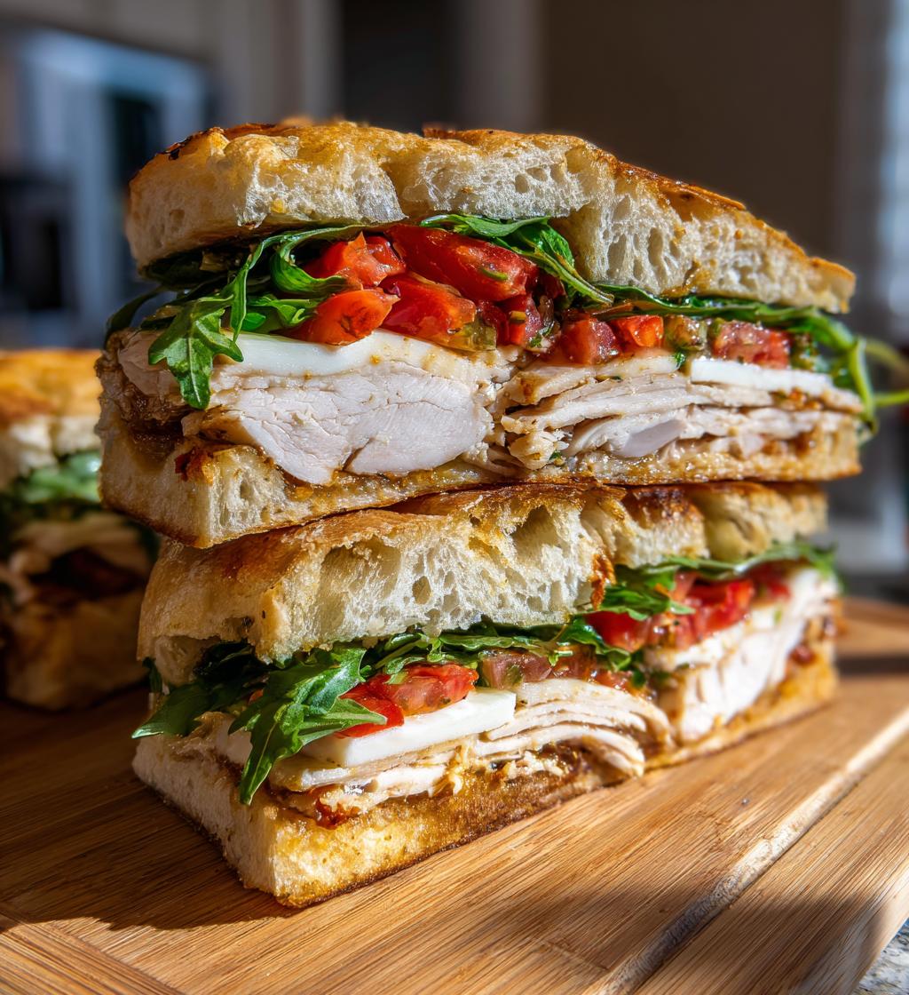 Focaccia-Sandwich