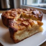 Gedeckter Apfelkuchen