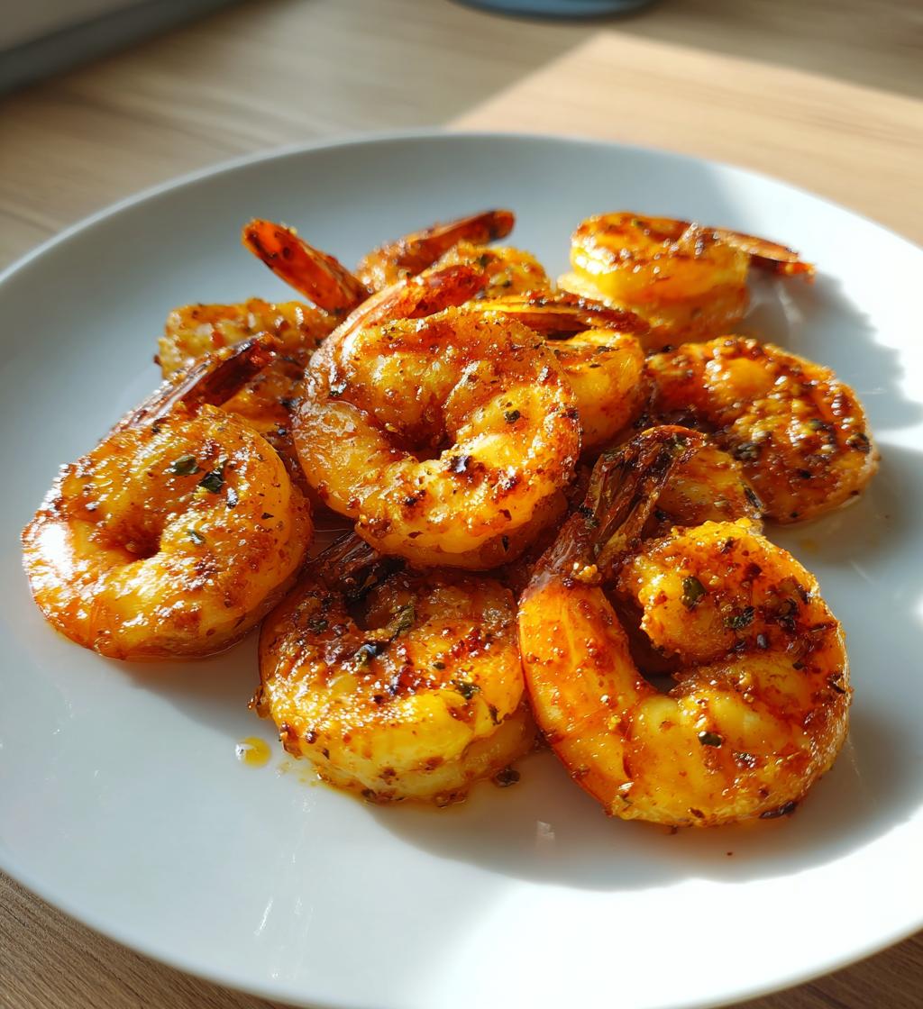 Gefrorene Garnelen im Air Fryer