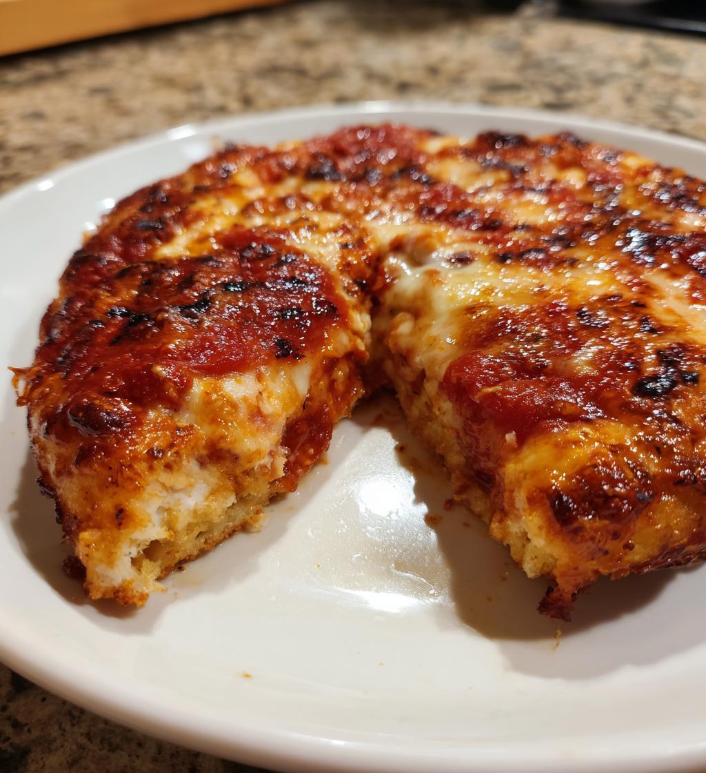 Gefrorene Pizza im Air Fryer