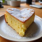 Herzförmiger Kuchen