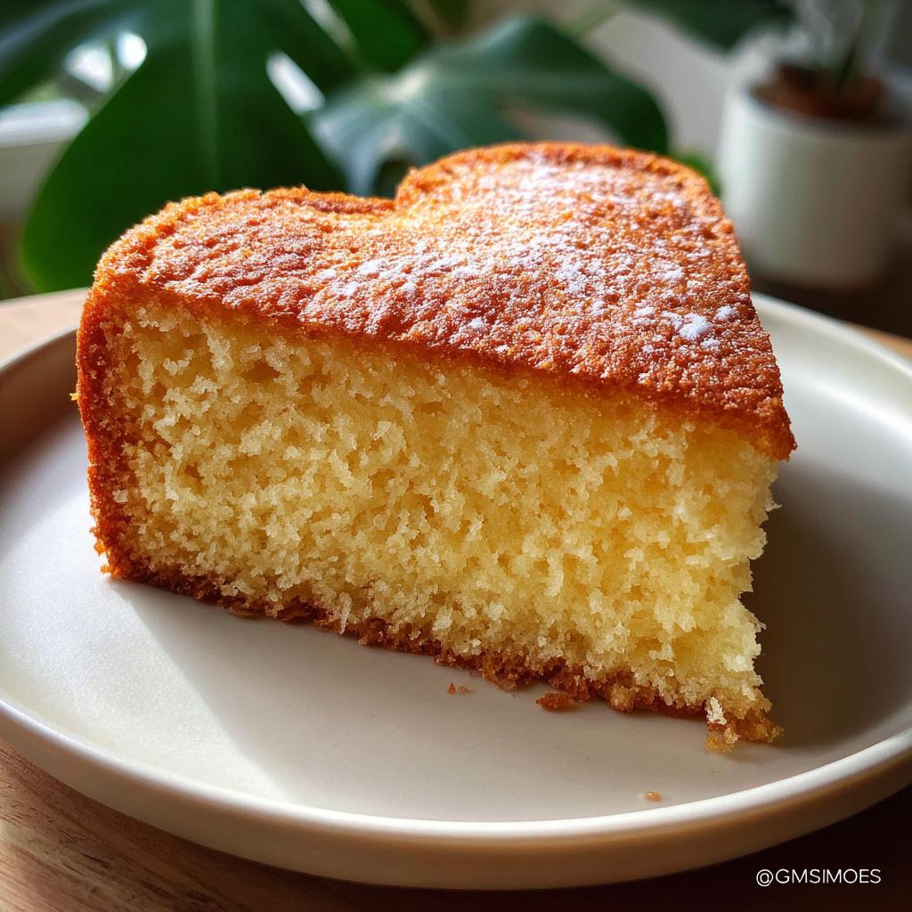 Herzförmiger Kuchen
