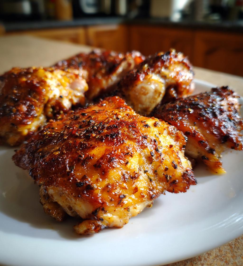 Hähnchenschenkel im Air Fryer