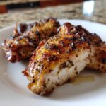 Hähnchenschenkel ohne Knochen im Air Fryer