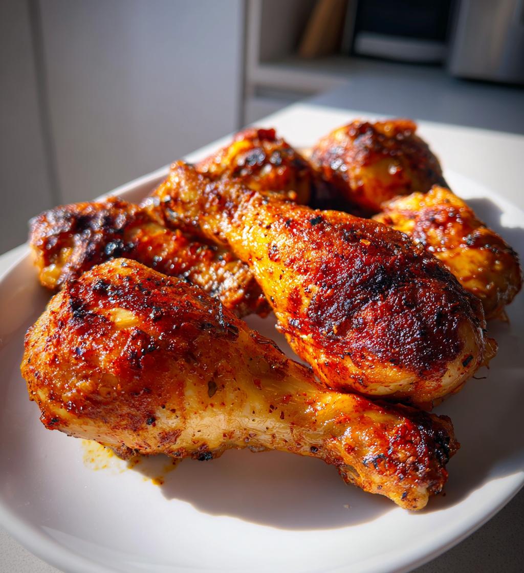 Hähnchenunterkeulen im Air Fryer
