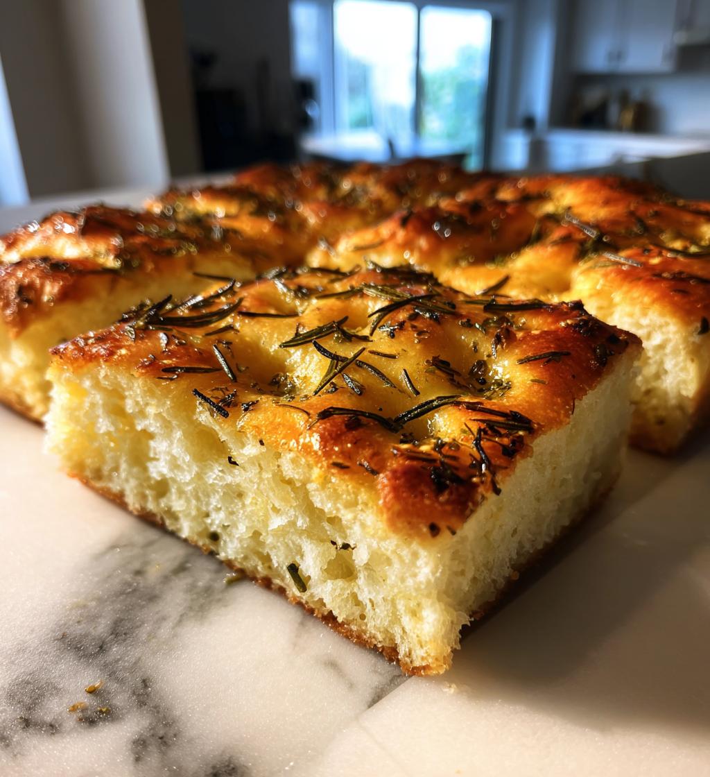 Kunstvolle Focaccia