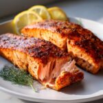 Lachs in der Heißluftfritteuse