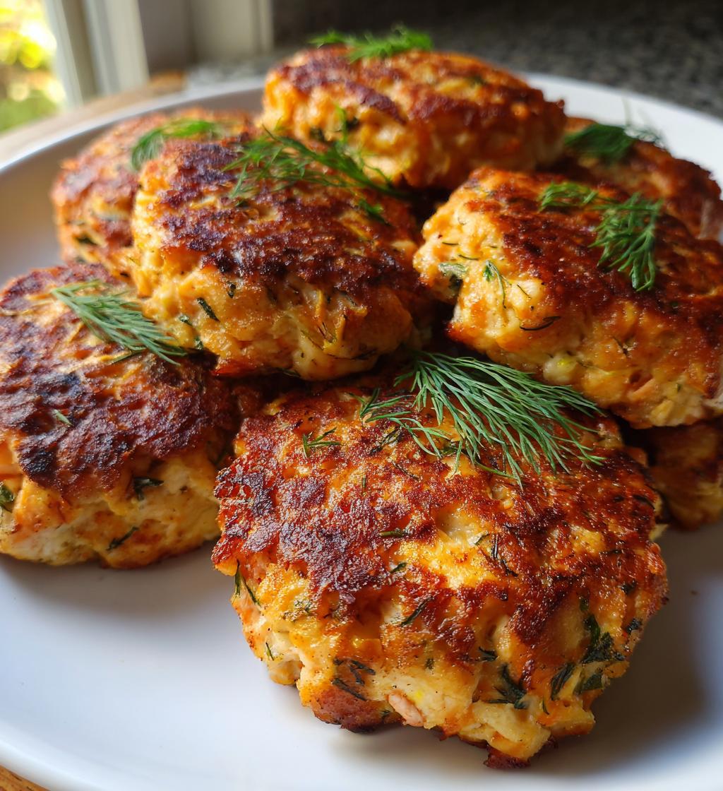 Lachsfrikadellen aus der Heißluftfritteuse