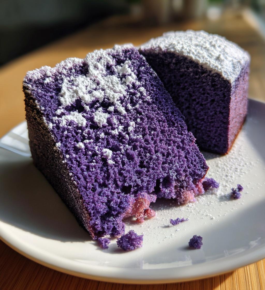 Lila Herz Kuchen