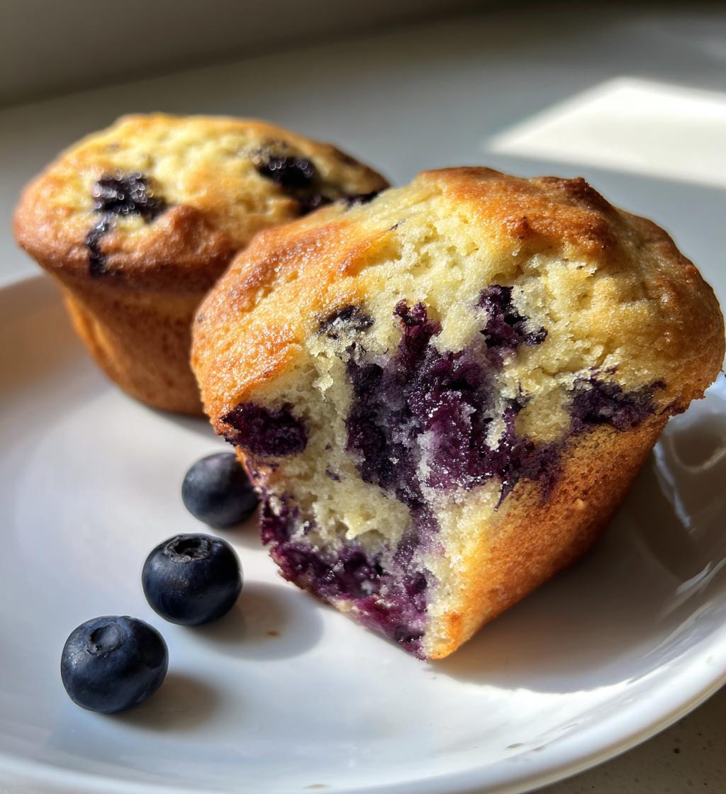 Mini-Blaubeer-Muffins