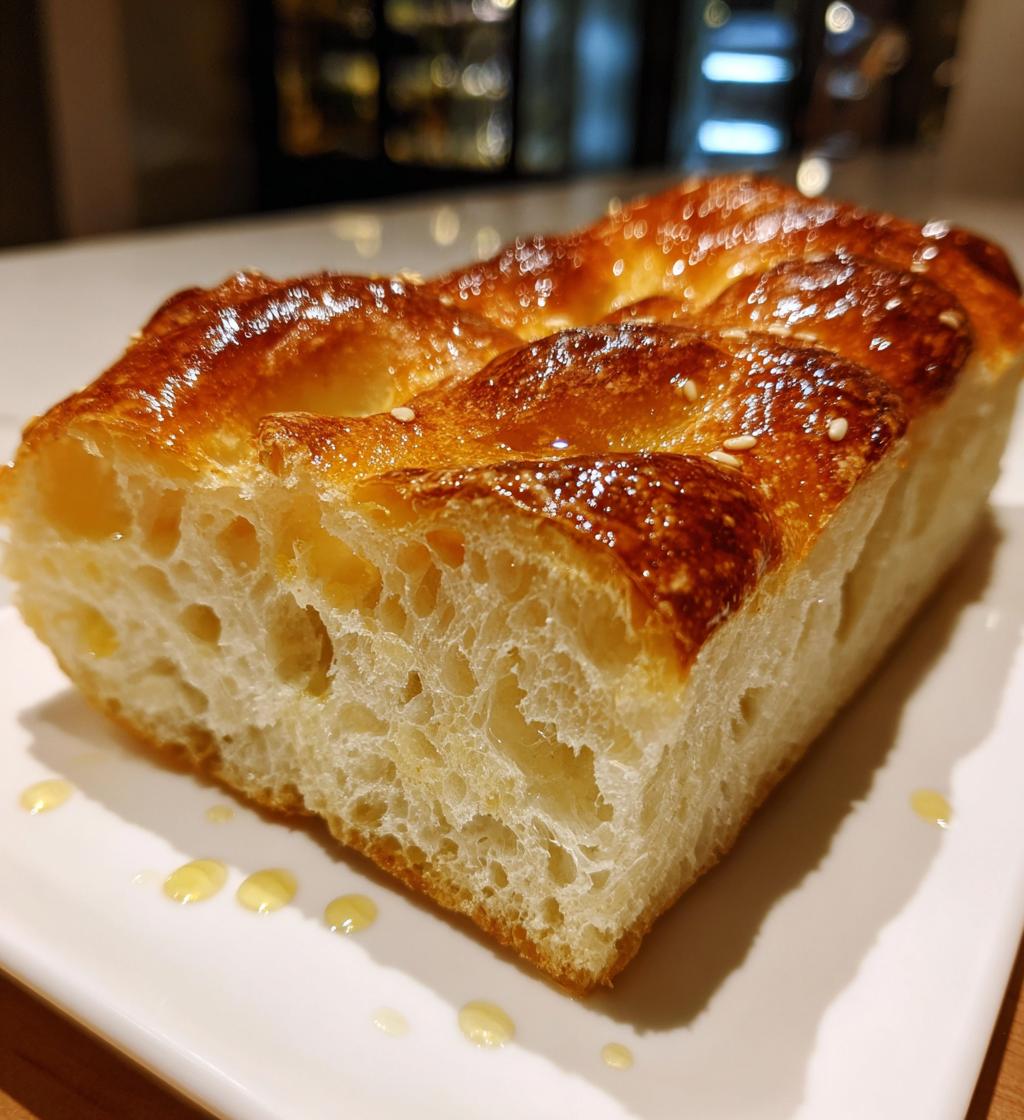 Sauerteig Rest Focaccia