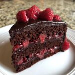 Schokoladen-Himbeer-Kuchen