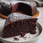 Schwarzer Herzkuchen