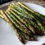 Spargel aus der Heißluftfritteuse