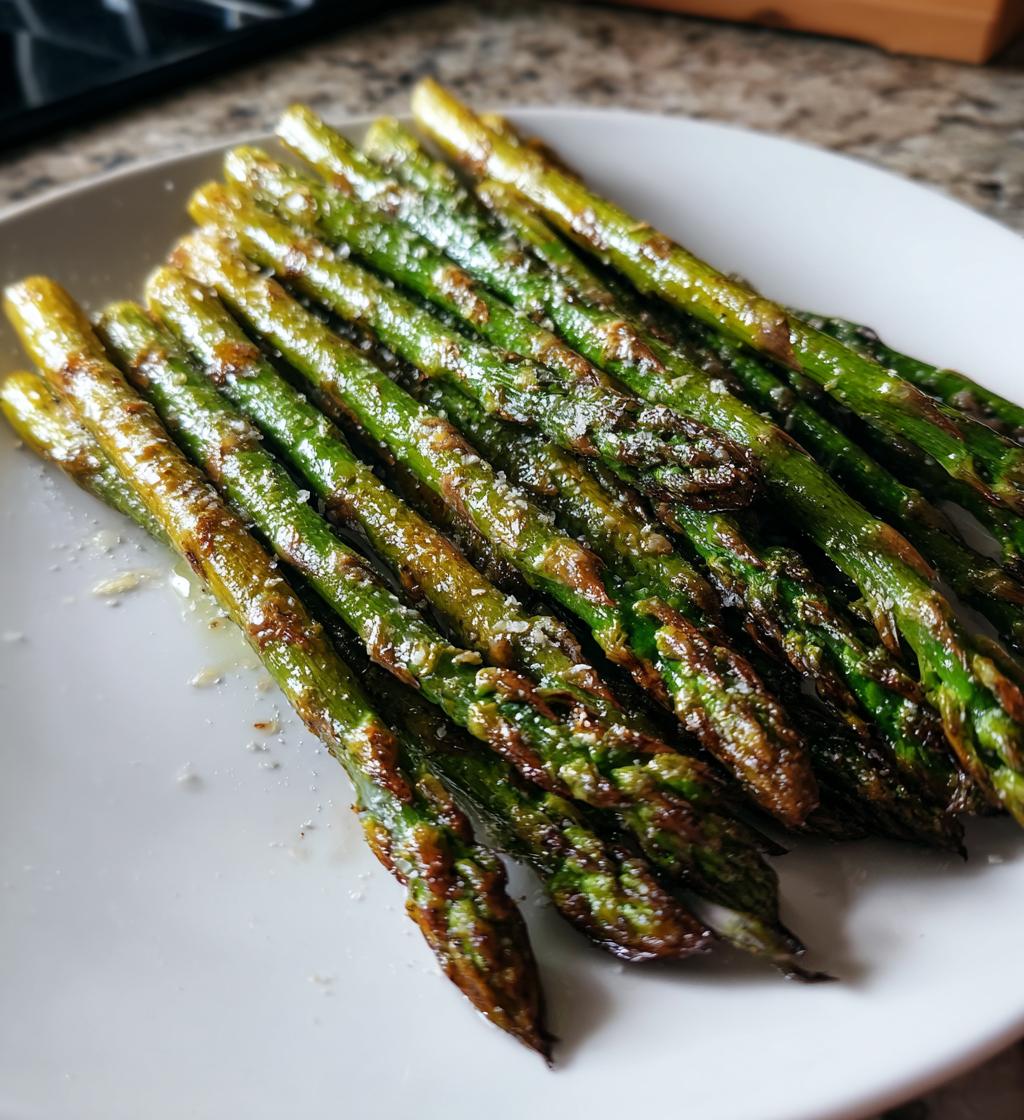 Spargel aus der Heißluftfritteuse