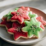 Weihnachtlich dekorierte Desserts