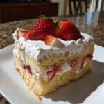 angel cake strawberry shortcake