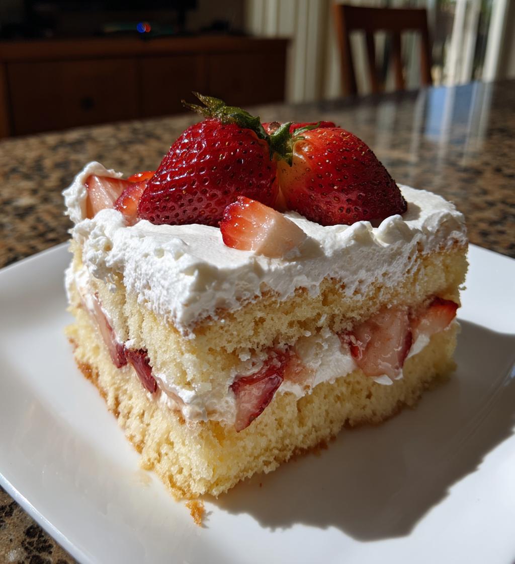 angel cake strawberry shortcake